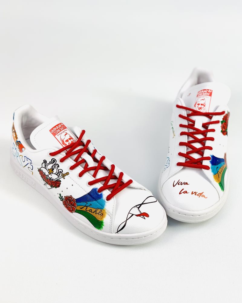 scarpe custom Frida Kahlo