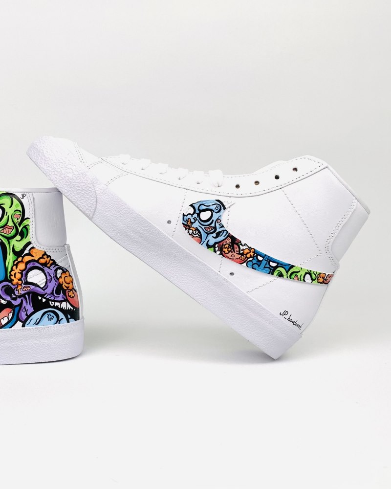 scarpe personalizzate Monsters Pissei