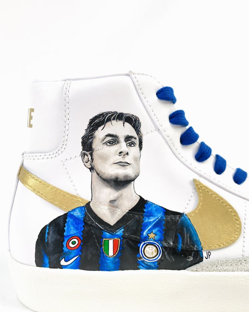 scarpe javier Zanetti